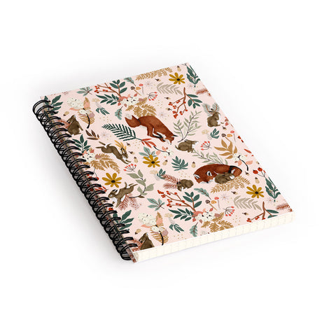 Marta Barragan Camarasa Animals winter wild nature 63 Spiral Notebook