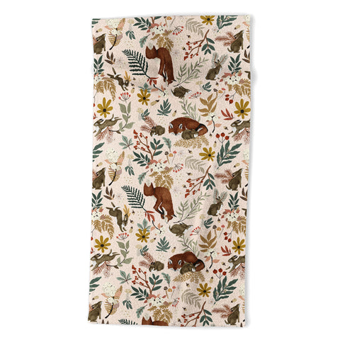 Marta Barragan Camarasa Animals winter wild nature 63 Beach Towel