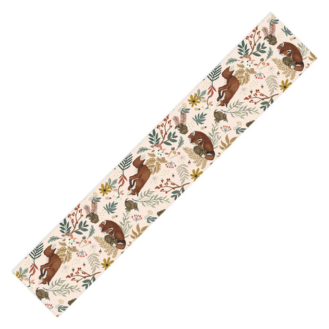 Marta Barragan Camarasa Animals winter wild nature 63 Table Runner