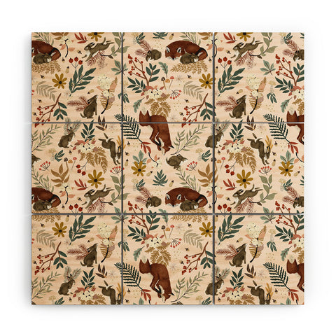 Marta Barragan Camarasa Animals winter wild nature 63 Wood Wall Mural