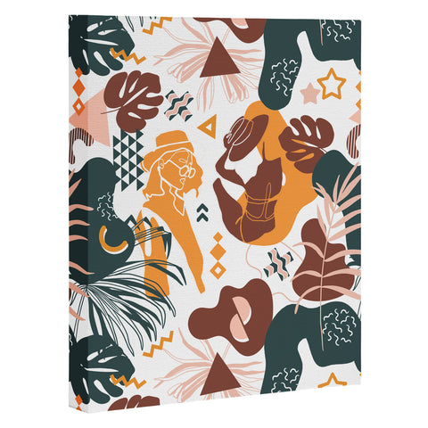 Marta Barragan Camarasa Art line Memphis mood Art Canvas