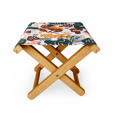 Marta Barragan Camarasa Art line Memphis mood Folding Stool