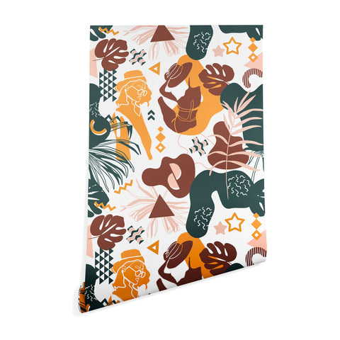 Marta Barragan Camarasa Art line Memphis mood Wallpaper