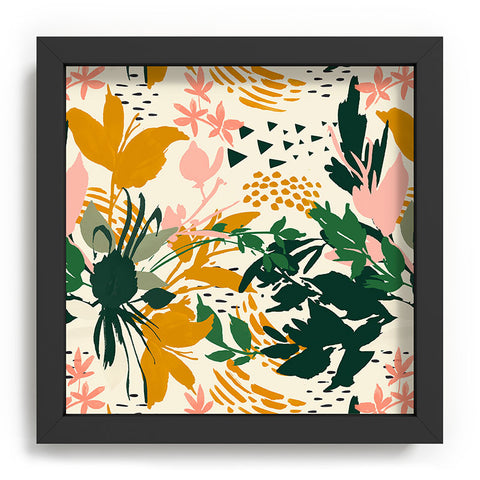 Marta Barragan Camarasa Art nature brushstrokes I Recessed Framing Square