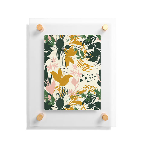 Marta Barragan Camarasa Art nature brushstrokes I Floating Acrylic Print
