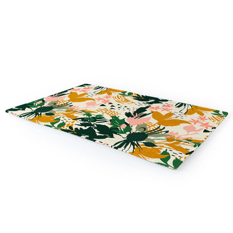 Marta Barragan Camarasa Art nature brushstrokes I Area Rug