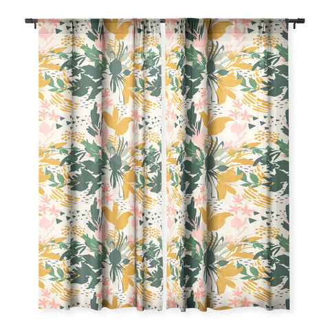 Marta Barragan Camarasa Art nature brushstrokes I Sheer Non Repeat