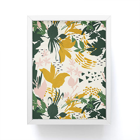 Marta Barragan Camarasa Art nature brushstrokes I Framed Mini Art Print