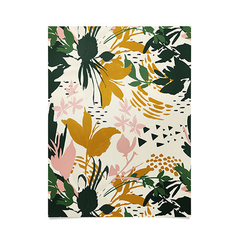 Marta Barragan Camarasa Art nature brushstrokes I Poster