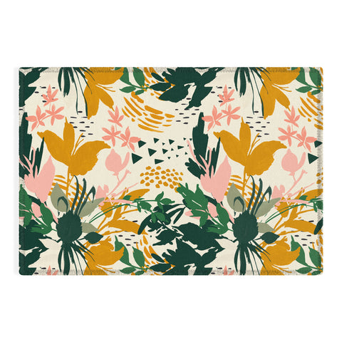 Marta Barragan Camarasa Art nature brushstrokes I Outdoor Rug