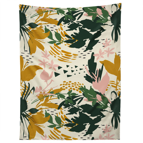 Marta Barragan Camarasa Art nature brushstrokes I Tapestry