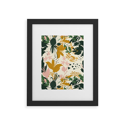 Marta Barragan Camarasa Art nature brushstrokes I Framed Art Print