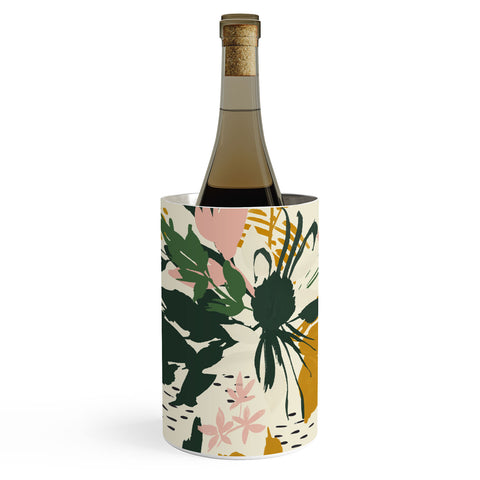 Marta Barragan Camarasa Art nature brushstrokes I Wine Chiller