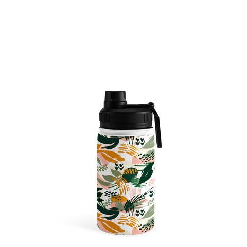 Marta Barragan Camarasa Art nature brushstrokes II Water Bottle