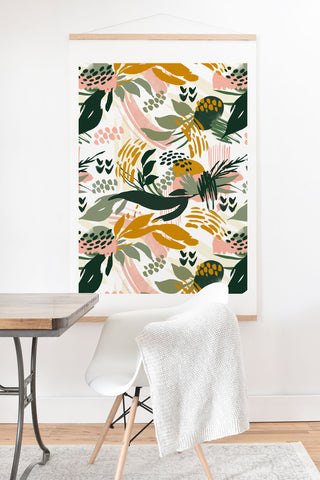 Marta Barragan Camarasa Art nature brushstrokes II Art Print And Hanger