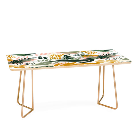 Marta Barragan Camarasa Art nature brushstrokes II Coffee Table