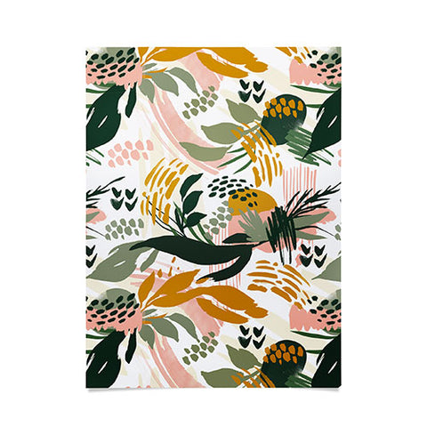 Marta Barragan Camarasa Art nature brushstrokes II Poster