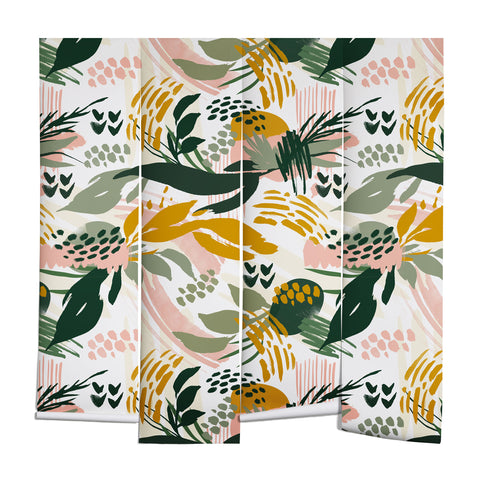 Marta Barragan Camarasa Art nature brushstrokes II Wall Mural