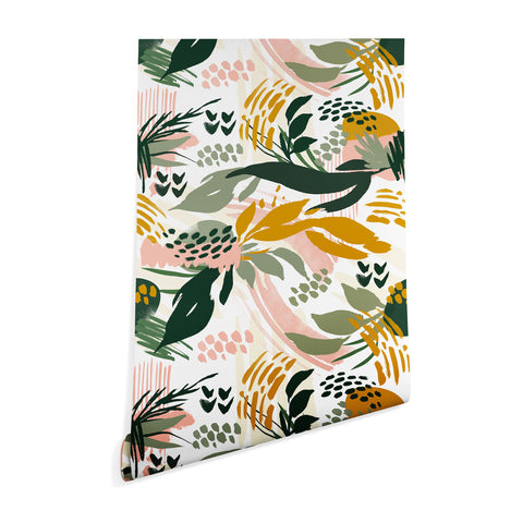 Marta Barragan Camarasa Art nature brushstrokes II Wallpaper