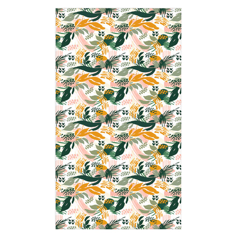 Marta Barragan Camarasa Art nature brushstrokes II Tablecloth