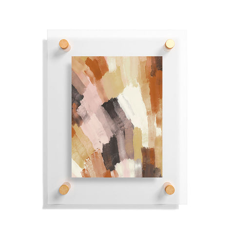 Marta Barragan Camarasa Artistic stroke brush 227 Floating Acrylic Print