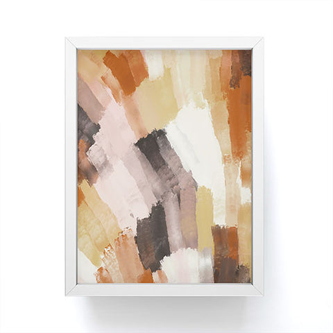 Marta Barragan Camarasa Artistic stroke brush 227 Framed Mini Art Print