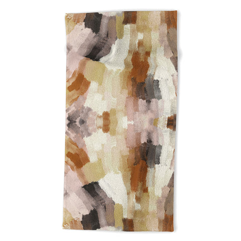 Marta Barragan Camarasa Artistic stroke brush 227 Beach Towel