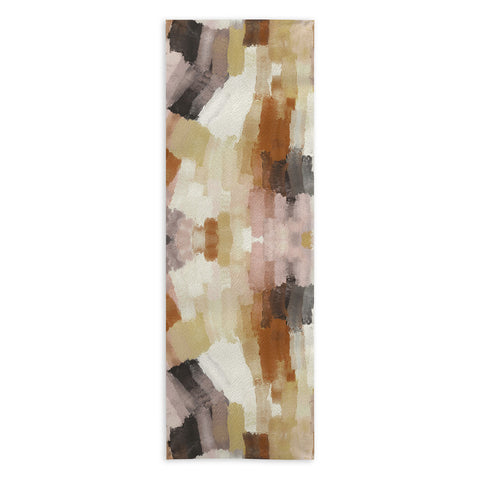 Marta Barragan Camarasa Artistic stroke brush 227 Yoga Towel