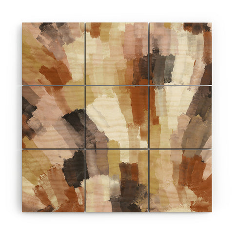 Marta Barragan Camarasa Artistic stroke brush 227 Wood Wall Mural