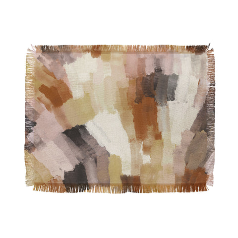 Marta Barragan Camarasa Artistic stroke brush 227 Throw Blanket