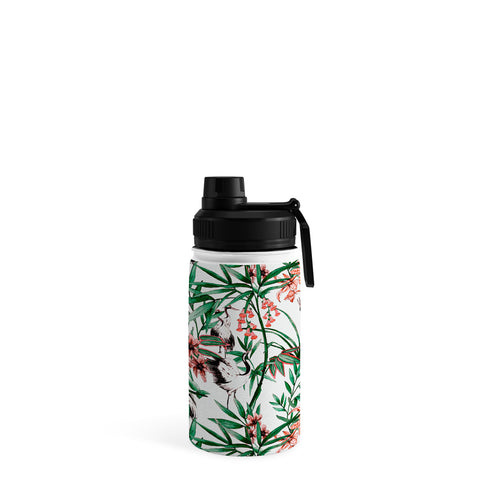Marta Barragan Camarasa Asian birds in nature Water Bottle