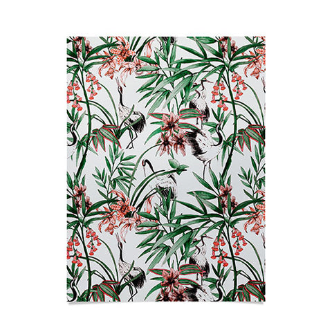 Marta Barragan Camarasa Asian birds in nature Poster