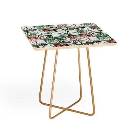 Marta Barragan Camarasa Asian birds in nature Side Table