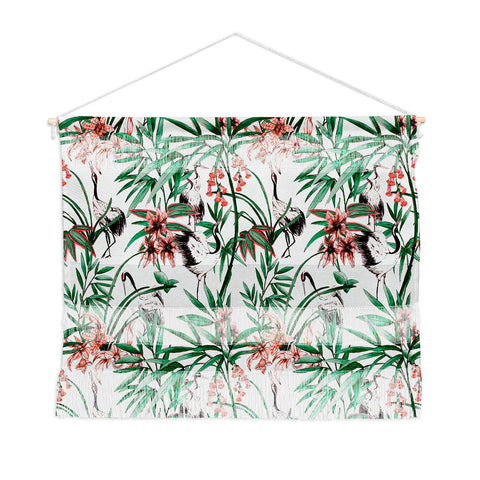 Marta Barragan Camarasa Asian birds in nature Wall Hanging Landscape