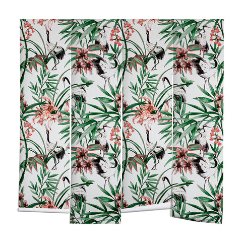 Marta Barragan Camarasa Asian birds in nature Wall Mural