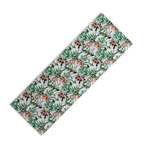 Marta Barragan Camarasa Asian birds in nature Yoga Mat