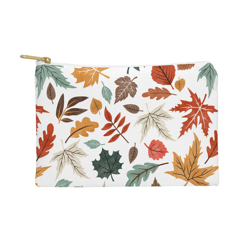 Marta Barragan Camarasa Autumn leaves fall II Pouch