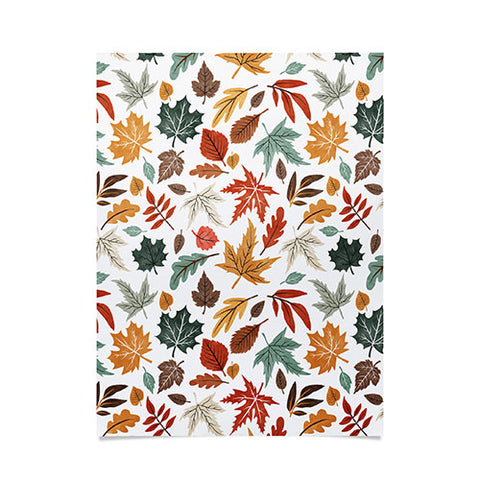Marta Barragan Camarasa Autumn leaves fall II Poster