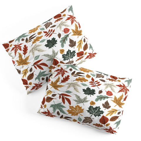 Marta Barragan Camarasa Autumn leaves fall II Pillow Shams