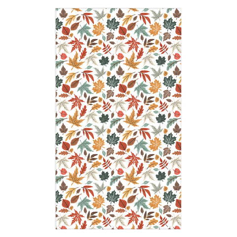 Marta Barragan Camarasa Autumn leaves fall II Tablecloth