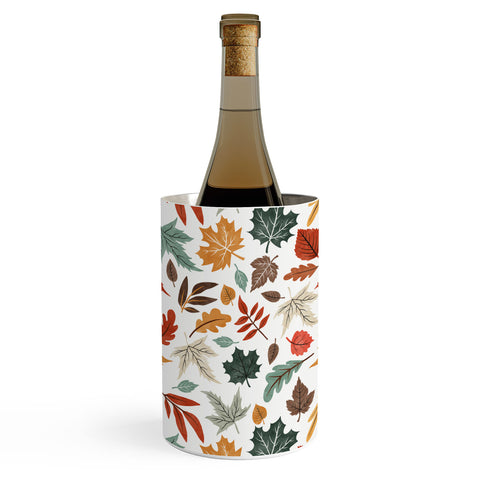 Marta Barragan Camarasa Autumn leaves fall II Wine Chiller