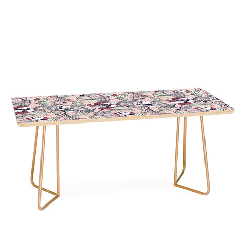 Marta Barragan Camarasa Autumnal flowering of poppies Coffee Table