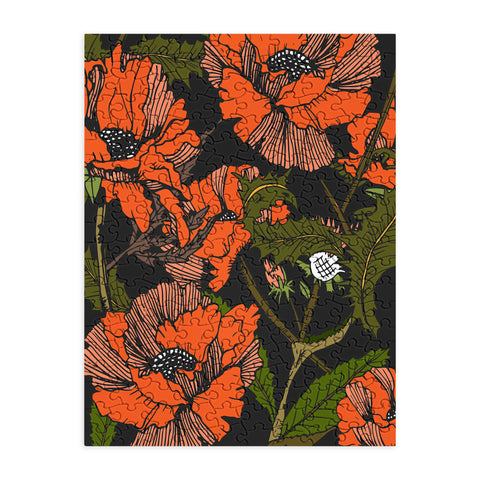 Marta Barragan Camarasa Autumnal flowering of poppies I Puzzle