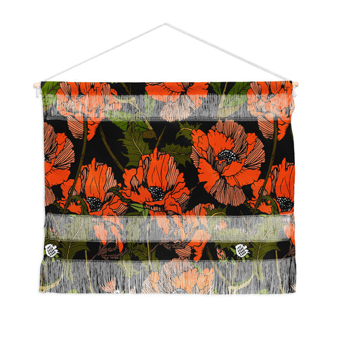 Marta Barragan Camarasa Autumnal flowering of poppies I Wall Hanging Landscape