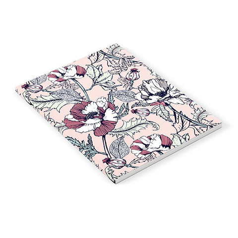 Marta Barragan Camarasa Autumnal flowering of poppies Notebook