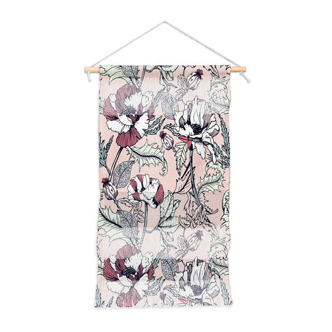 Marta Barragan Camarasa Autumnal flowering of poppies Wall Hanging Portrait