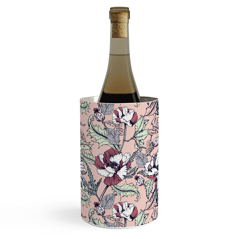 Marta Barragan Camarasa Autumnal flowering of poppies Wine Chiller