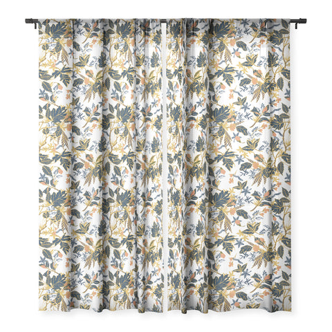 Marta Barragan Camarasa Autumnal nature I Sheer Window Curtain