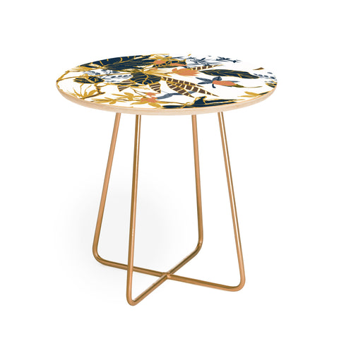 Marta Barragan Camarasa Autumnal nature I Round Side Table