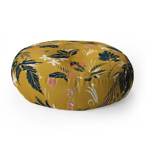 Marta Barragan Camarasa Autumnal nature II Floor Pillow Round